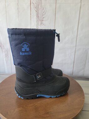 Kamik The Rocket Kids Winter Boots Size 6 Big Kids Boy Girl Insulated Waterproof